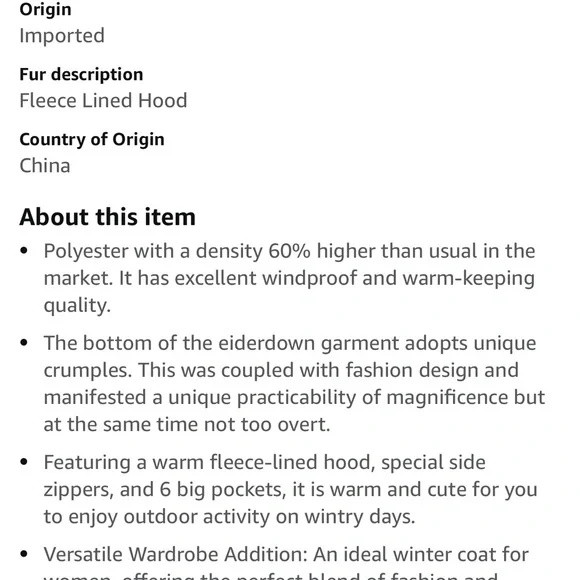 Orolay navy jacket size small Euc - Picture 6 of 15